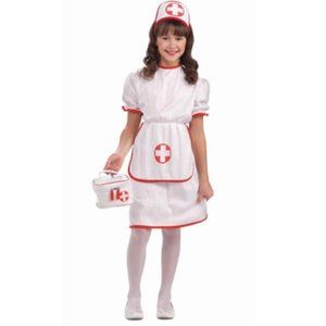 Kids Nurse Halloween Costume Medium (7/8) new